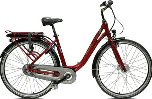 Elektriskais velosipēds Helkama CE3, sarkans cena un informācija | Velosipēdi | 220.lv