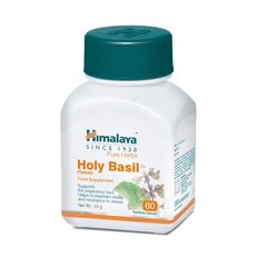 Uztura bagātinātājs Himalaya Holy Basil (Tulasi) Pure herbs, 60 kapsulas cena un informācija | Citas piedevas un preparāti | 220.lv