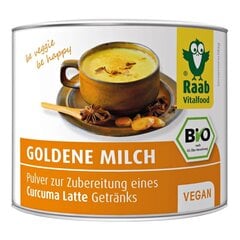 Raab Vitalfood Golden Milk šķīstošā tēja, 70 g cena un informācija | Raab Vitalfood Golden Milk šķīstošā tēja, 70 g | 220.lv