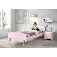 Bērnu gulta Voodi KIBE9013, rozā krāsā cena un informācija | Bērnu gultas | 220.lv