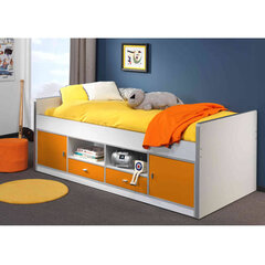 Kompaktā gulta Bonny, oranža cena un informācija | Bērnu gultas | 220.lv