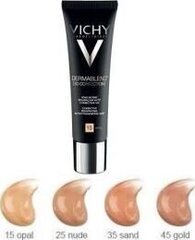 Šķidrais grima pamats Vichy Dermablend 3D Corection 30 ml cena un informācija | Grima bāzes, tonālie krēmi, pūderi | 220.lv