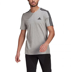 T-krekls vīriešiem Adidas Essentials M GL3735, pelēks cena un informācija | Vīriešu T-krekli | 220.lv