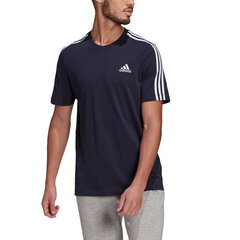 Мужская футболка Adidas Essentials M GL3734, синяя цена и информация | Мужские футболки | 220.lv