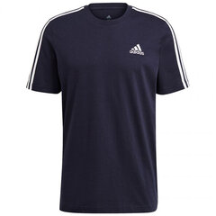 Мужская футболка Adidas Essentials M GL3734, синяя цена и информация | Мужские футболки | 220.lv