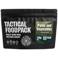 Krēmīgā dārzeņu pasta Tactical Foodpack cena un informācija | Gatavā kulinārija | 220.lv