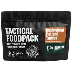 Griķu ēdiens ar tītaru Tactical Foodpack cena un informācija | Gatavā kulinārija | 220.lv