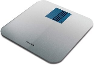 Salter 9075 SVGL3R Max Electronic Digital Bathroom Scales - Silver цена и информация | Весы (бытовые) | 220.lv