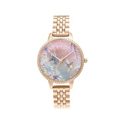 Olivia Burton Sparkle Hummingbird rokas pulkstenis 891089815 cena un informācija | Sieviešu pulksteņi | 220.lv