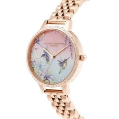 Olivia Burton Sparkle Hummingbird rokas pulkstenis 891089815 cena un informācija | Sieviešu pulksteņi | 220.lv