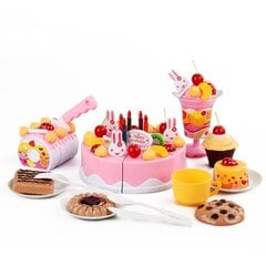 Bērnu dzimšanas dienas torte, 75 elementi cena un informācija | Rotaļlietas meitenēm | 220.lv