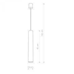 Nowodvorski Lighting piekaramā lampa Eye Black I L 6841 cena un informācija | Piekaramās lampas | 220.lv