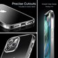 Aizsargvāciņš Crystal Clear Hard case integrated tempered glass Soundberry paredzēts Apple iPhone 12 Pro Max цена и информация | Telefonu vāciņi, maciņi | 220.lv