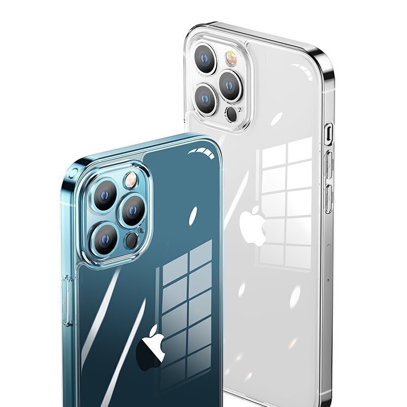 Aizsargvāciņš Crystal Clear Hard case integrated tempered glass Soundberry paredzēts Apple iPhone 13 Pro cena un informācija | Telefonu vāciņi, maciņi | 220.lv