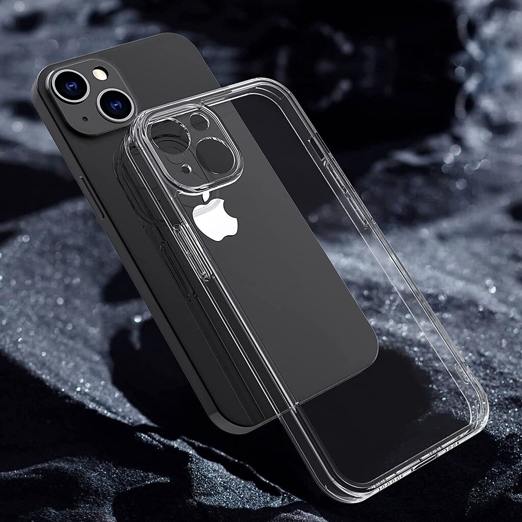 Aizsargvāciņš Crystal Clear Hard case integrated tempered glass Soundberry paredzēts Apple iPhone 13 Pro cena un informācija | Telefonu vāciņi, maciņi | 220.lv