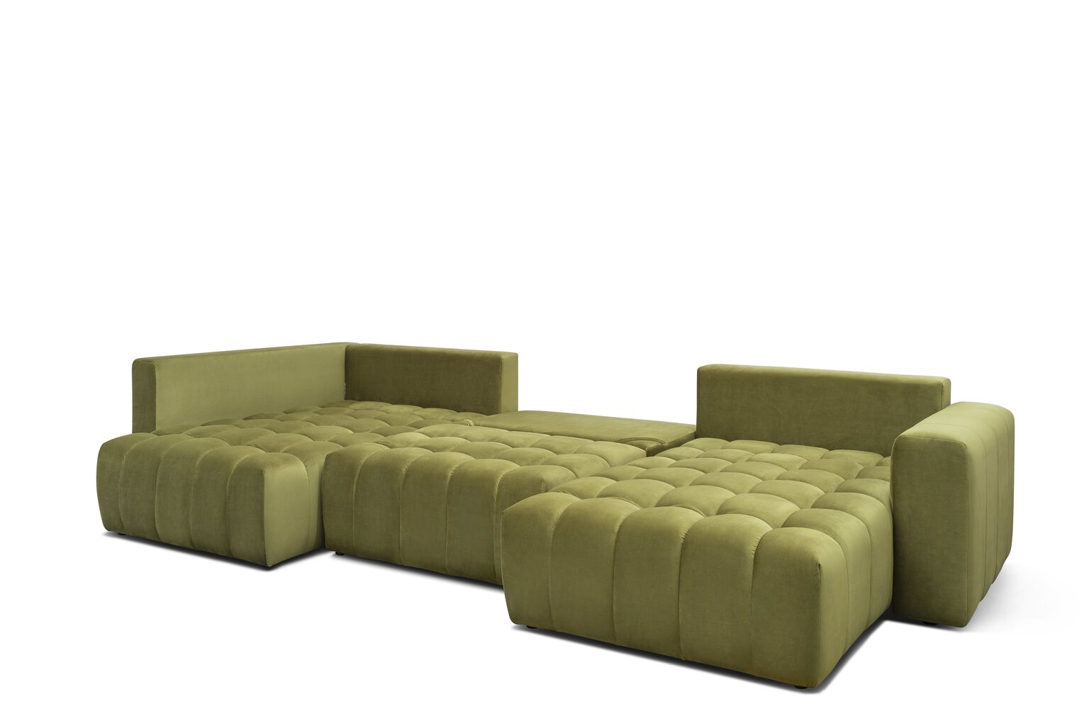 Stūra dīvāns NORE Bonito Nube, tumši zaļš cena un informācija | Stūra dīvāni | 220.lv