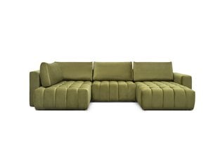 Stūra dīvāns NORE Bonito, ļoti gaiši pelēkas krāsas cena un informācija | Stūra dīvāni | 220.lv