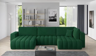 Stūra dīvāns NORE Bonito Loco, zaļš cena un informācija | Stūra dīvāni | 220.lv