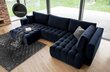 Stūra dīvāns NORE Bonito Loco, tumši zils cena un informācija | Stūra dīvāni | 220.lv