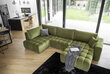 Stūra dīvāns NORE Bonito Softis, melns cena un informācija | Stūra dīvāni | 220.lv