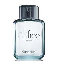 Tualetes ūdens Calvin Klein Free EDT vīriešiem 50 ml cena un informācija | Calvin Klein Smaržas, kosmētika | 220.lv