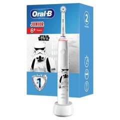 Oral-B PRO3 JUNIOR 6+ StarWars цена и информация | Электрические зубные щетки | 220.lv