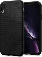 Spigen Liquid Air особо элегантный и прочный TPU чехол-крышка для Apple iPhone XR Черный цена и информация | Чехлы для телефонов | 220.lv