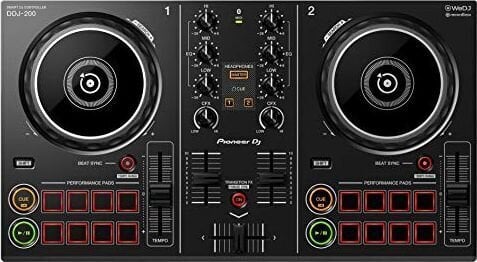 DJ kontrolieris DDJ-200, Pioneer cena un informācija | Mūzikas instrumentu piederumi | 220.lv