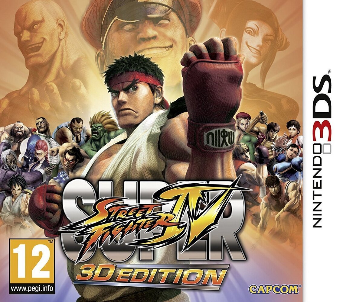 Компьютерная игра 3DS Super Street Fighter IV 3D Edition цена | 220.lv