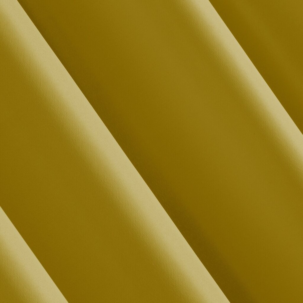 Aizkars Rita, sinepju dzeltenā krāsā, 140 x 270 cm, 1 gab. цена и информация | Aizkari | 220.lv