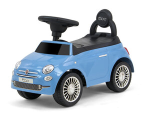 Milly Mally rotaļu automobilis Ērta Fiat 500, zilā krāsā cena un informācija | Bērnu elektroauto | 220.lv