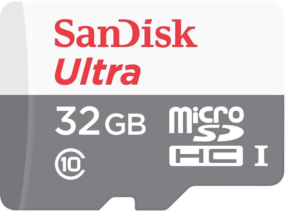 MEMORY MICRO SDHC 32GB UHS-I/W/A SDSQUNR-032G-GN6TA SANDISK цена и информация | Atmiņas kartes mobilajiem telefoniem | 220.lv