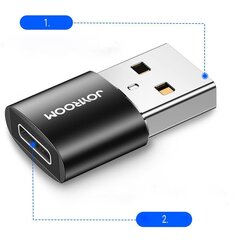 Joyroom S-H152 USB-A - USB-C adapteris, 2 gab. cena un informācija | Savienotājkabeļi | 220.lv