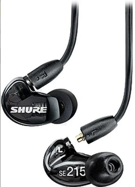 Shure SE215-K-EFS Black cena un informācija | Austiņas | 220.lv