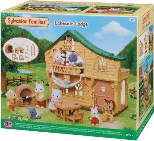 SYLVANIAN FAMILIES Namiņš pie ezera cena un informācija | Rotaļlietas meitenēm | 220.lv