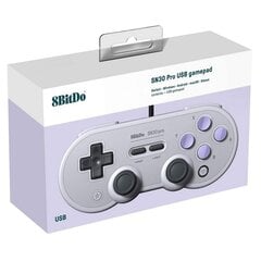 8BitDo SN30 Pro Wired Gamepad - SN Edition (Switch, PC, Mobile) cena un informācija | Gaming aksesuāri | 220.lv