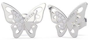 Роскошные серьги с бабочкой Guess UBE70184 цена и информация | Серьги | 220.lv