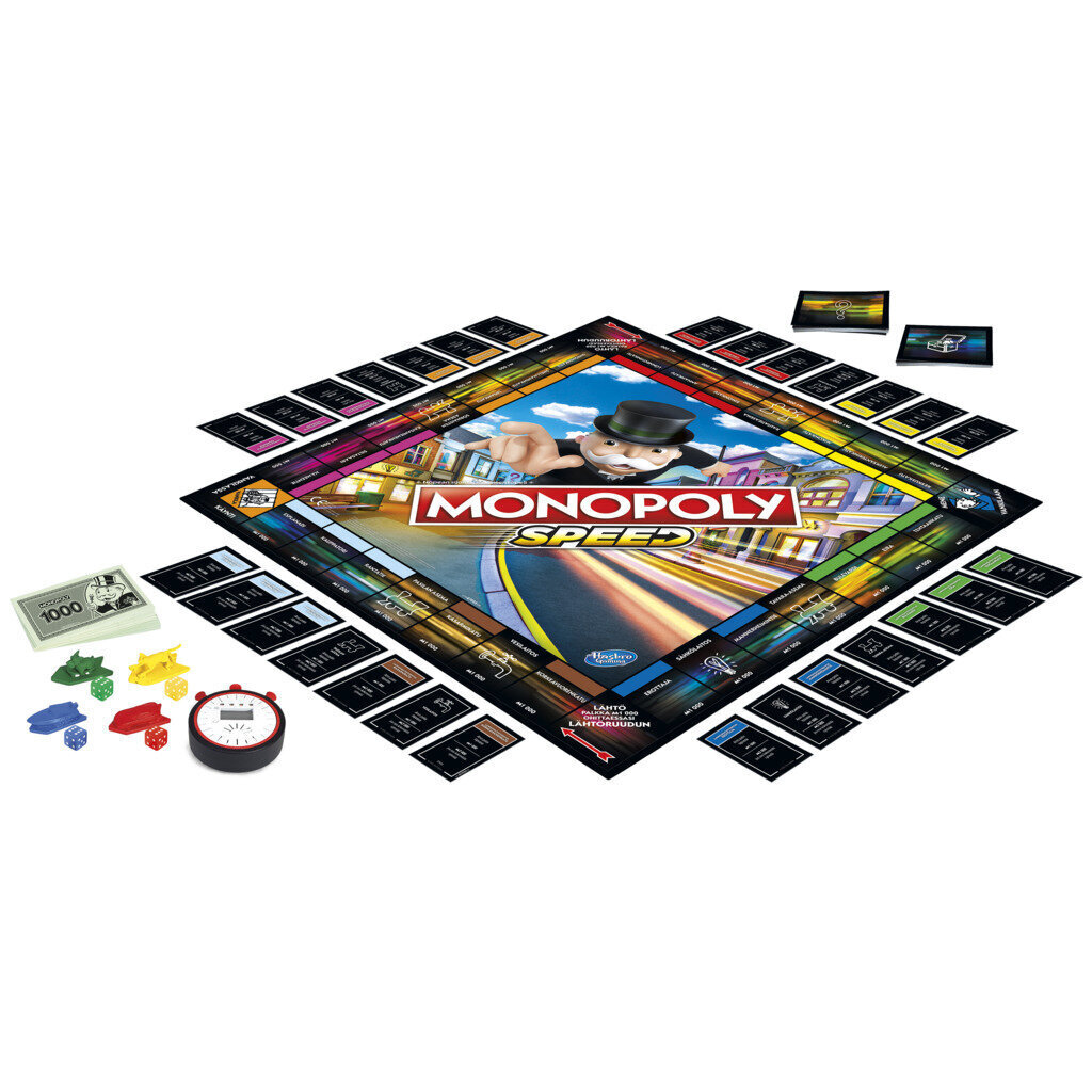 Настольная игра Monopoly Speed цена | 220.lv