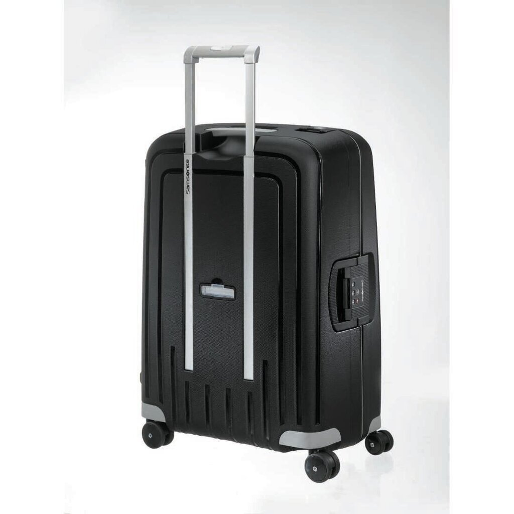 Samsonite rokas bagāžas koferis S`Cure Spinner 55/20, melnā krāsā cena un informācija | Koferi, ceļojumu somas | 220.lv