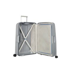 Samsonite средний чемодан S`Cure Spinner 69/25, светло-серый цена и информация | Чемоданы, дорожные сумки | 220.lv