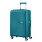 American Tourister lielais ceļojumu koferis Soundbox Spinner Expandable 77 cm, zaļš cena un informācija | Koferi, ceļojumu somas | 220.lv