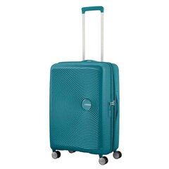 American Tourister большой чемодан Soundbox Spinner Expandable 77см, зеленый цена и информация | Чемоданы, дорожные сумки | 220.lv
