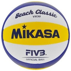 Pludmales volejbola bumba MIKASA VX30, apstiprināta FIVB cena un informācija | Volejbola bumbas | 220.lv