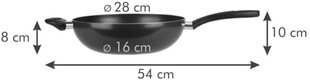 Tescoma Presto Wok сковорода, Ø 28 см цена и информация | Cковородки | 220.lv