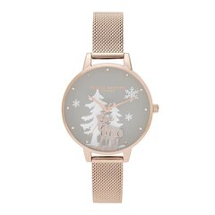 Olivia Burton Winter Wonderland rokas pulkstenis 890939843 cena un informācija | Sieviešu pulksteņi | 220.lv