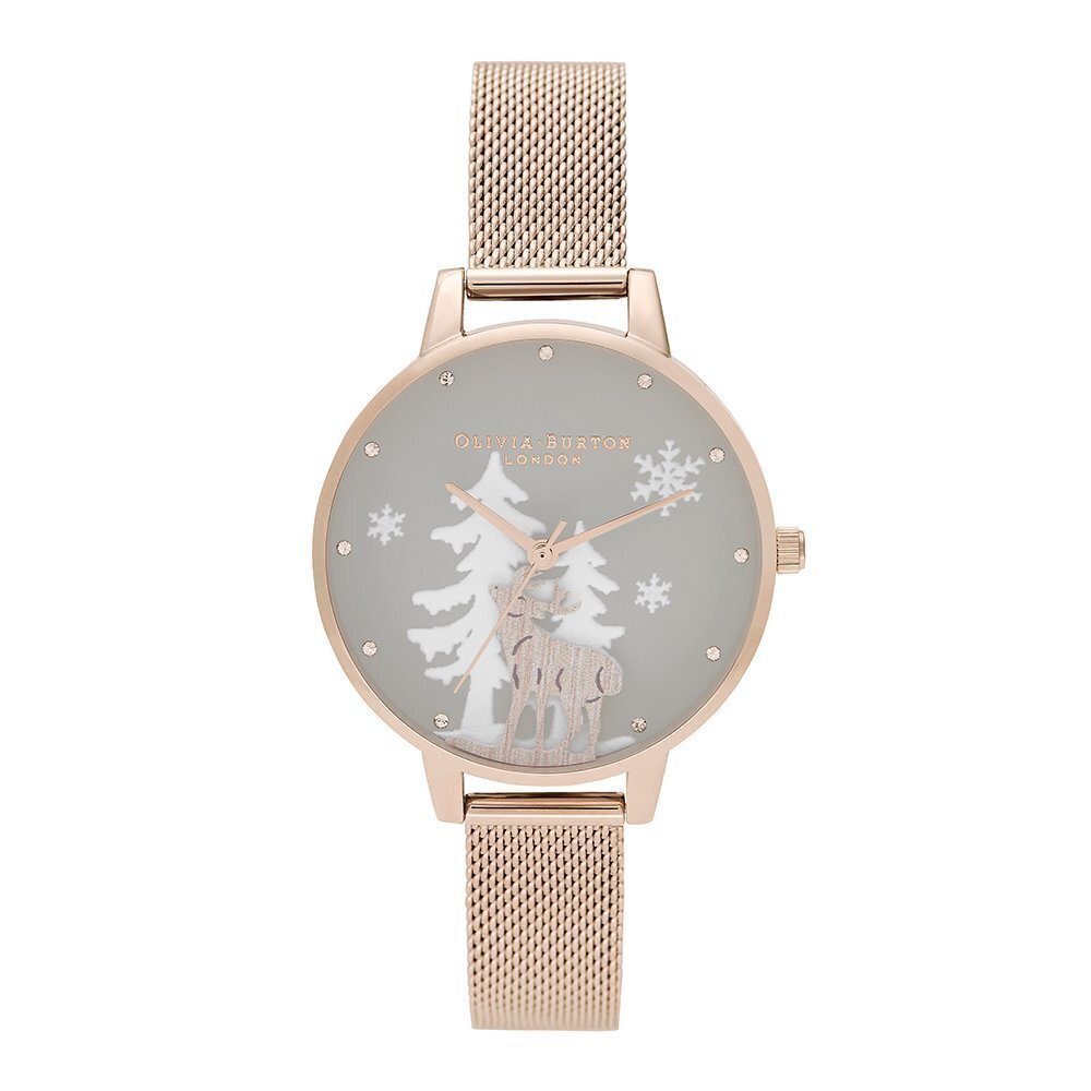 Olivia Burton Winter Wonderland rokas pulkstenis 890939843 цена и информация | Sieviešu pulksteņi | 220.lv