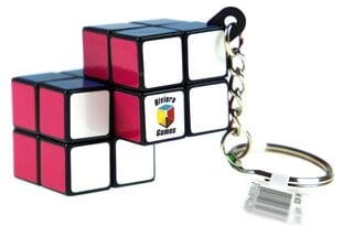 Attīstošā rotaļlieta Mini kubiks Double 2x2x2, atslēgu piekariņš, Riviera Games cena un informācija | Atslēgu piekariņi | 220.lv
