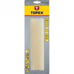 Topex 42E173 līmīes stienīši, 11mm, 12gab cena un informācija | Stiprinājumi | 220.lv
