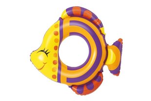 BESTWAY peldriņķis Friendly Fish, 81cm x 76cm, dažadas, 36111 cena un informācija | Piepūšamās rotaļlietas un pludmales preces | 220.lv