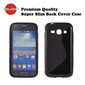 Telone Back Case S-CASE gumijots telefona apvalks priekš Samsung S7272/S7275 Galaxy Ace 3, Melns